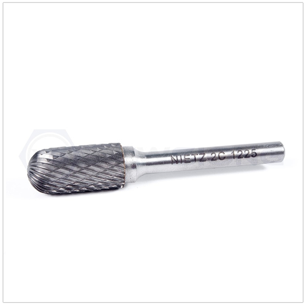 Carbide Burr Cylinder Ball Nose – Double Cut