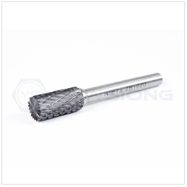 Carbide Burr Cylinder With End Cut – Double Cut