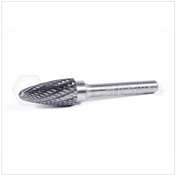 Carbide Burr Tree With Radius End – Double Cut